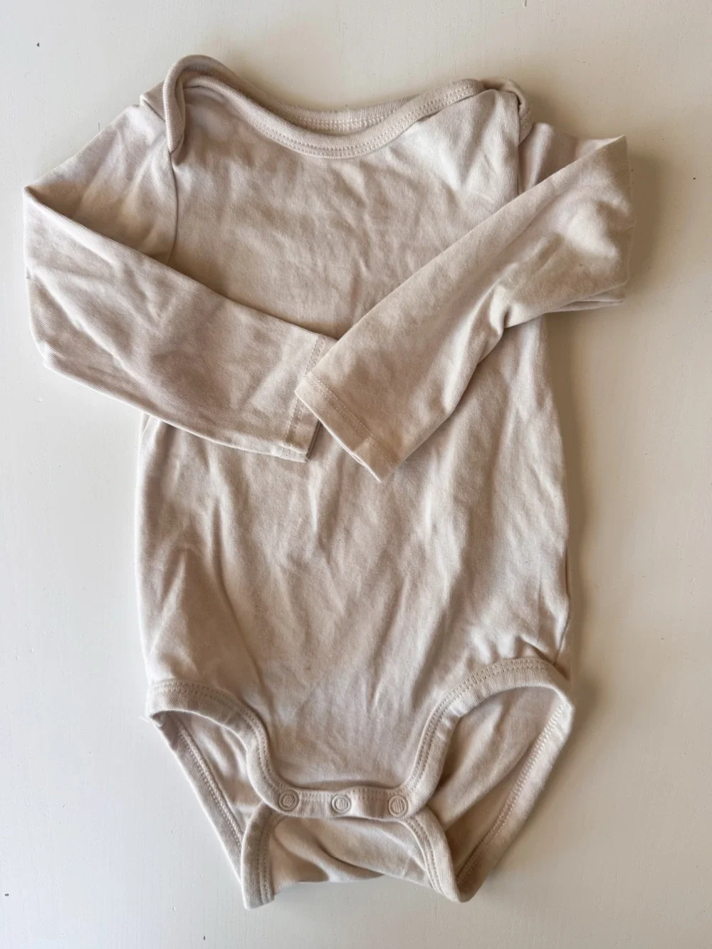 H&M Rust, Light Blue and Cream Baby One-Piece Set